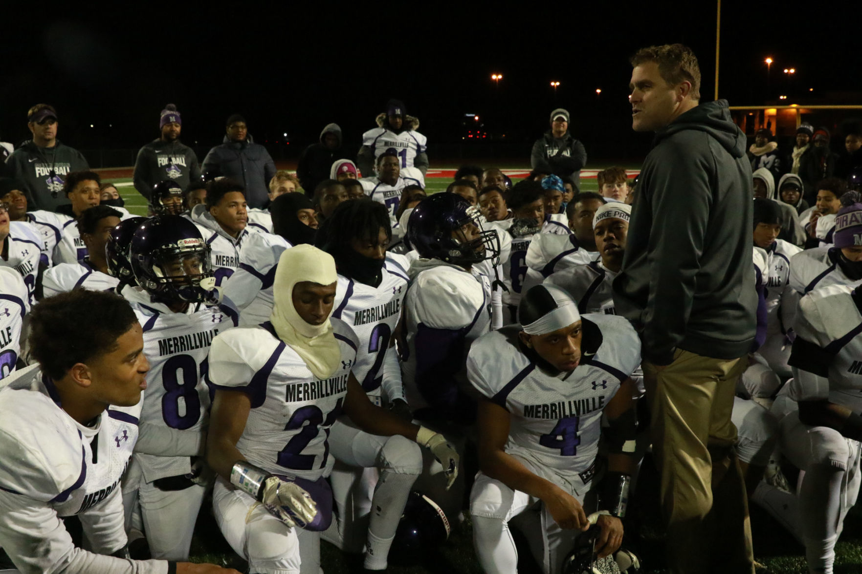 Gallery: Football Sectional - Merrillville at Crown Point